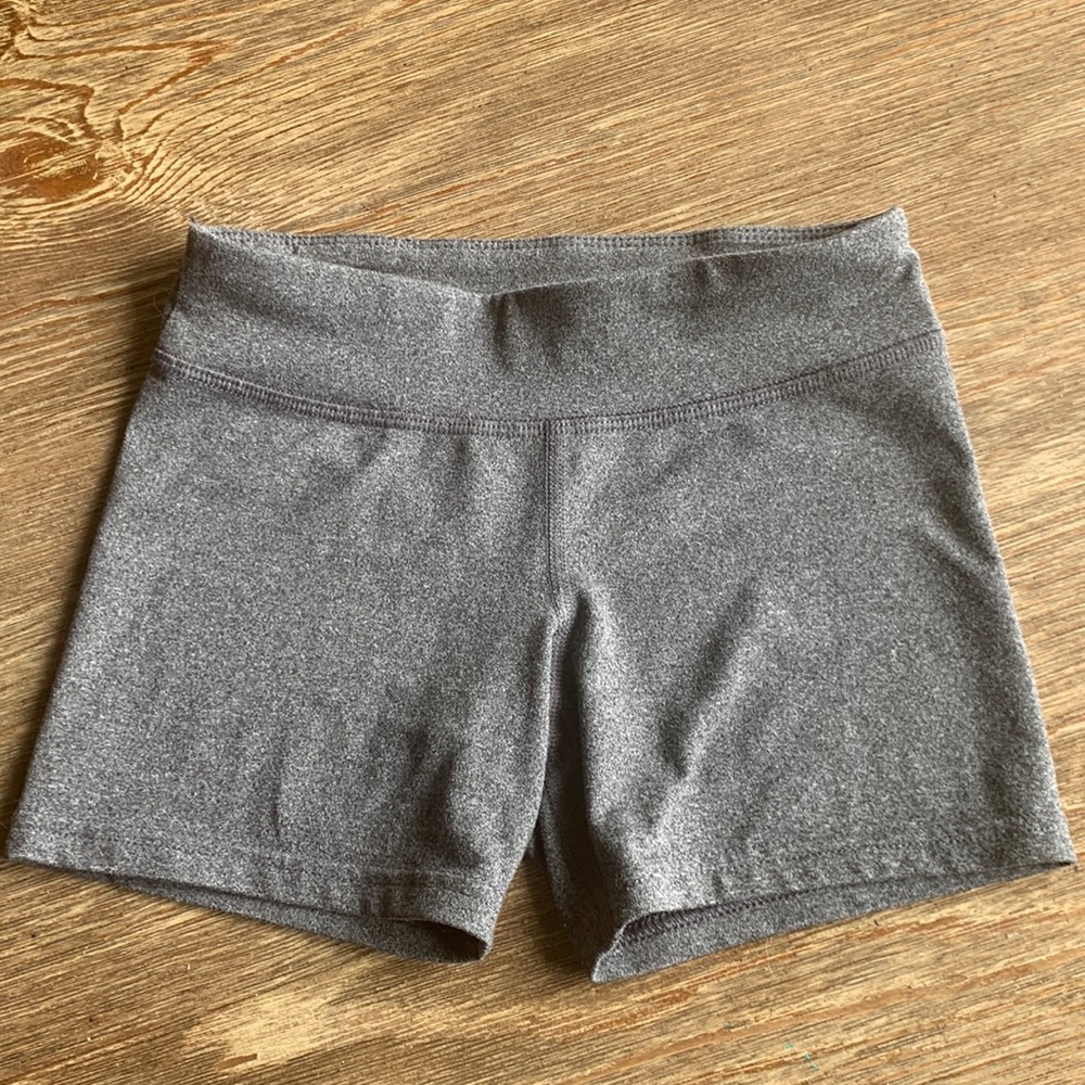 Champion Girls Gymnastics Shorts Girls (7/8) Grey